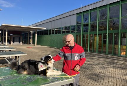 Rettungshundestaffel des DRK Reutlingen am HGG